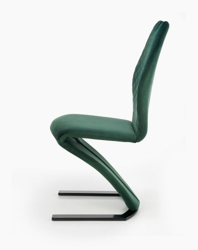 Jídelní židle K442 - BAREVNÁ VARIANTA: Tmavě zelená