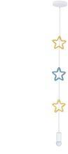 Dětská závěsná lampa STARS 1xE27