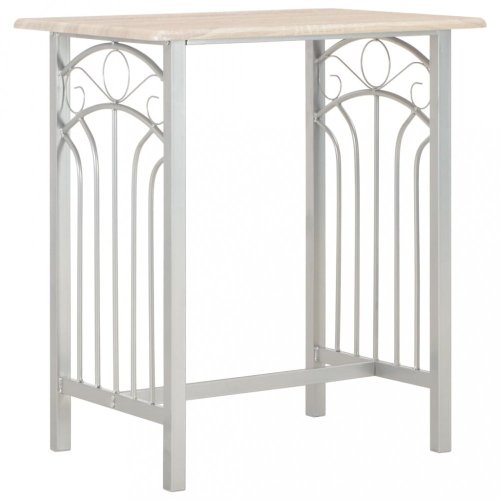 Barový set kov / MDF / dřevo Dekorhome