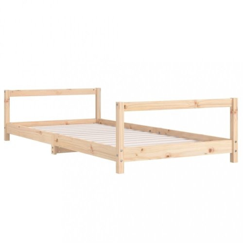 Dětská postel 90 x 190 cm masivní borové dřevo