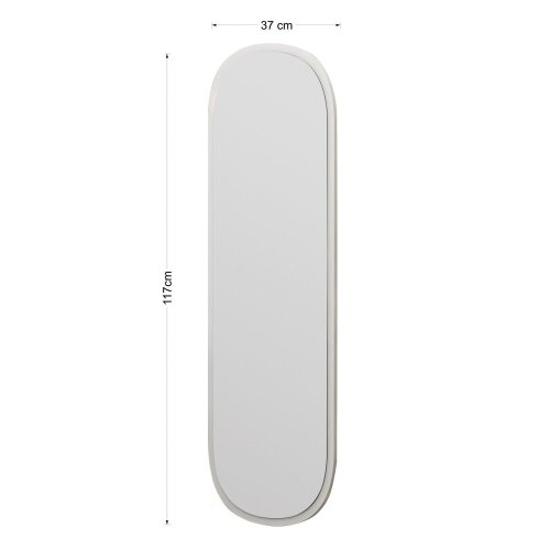 Zrkadlo Magnum - White