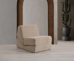 Rozkladacie kreslo Origami Convertable - Dark Cream