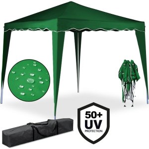 Zahradní altán 3x3m SH05 se 2 stěnami Dekorhome - POSLEDNÍ KUS
