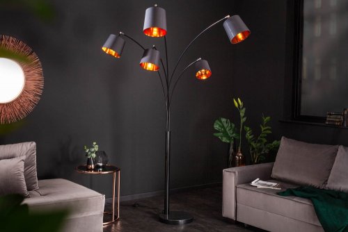 Stojací lampa LANSING Dekorhome