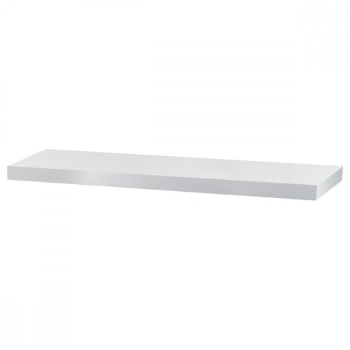 Nástěnná polička 90 cm P-013 - BAREVNÁ VARIANTA: Bílá