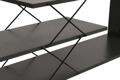 TV stolek Zigzag - Anthracite