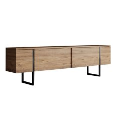 TV stolek Luxe - Atlantic Pine, Black