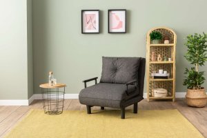 Rozkladacie kreslo Sento Single - Dark Grey