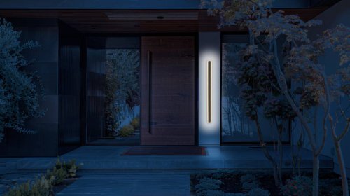 Vonkajšie fasádne svietidlo STICK - minimalistické LED nástenné svietidlo 150 cm 45W - moderné vonkajšie osvetlenie IP65