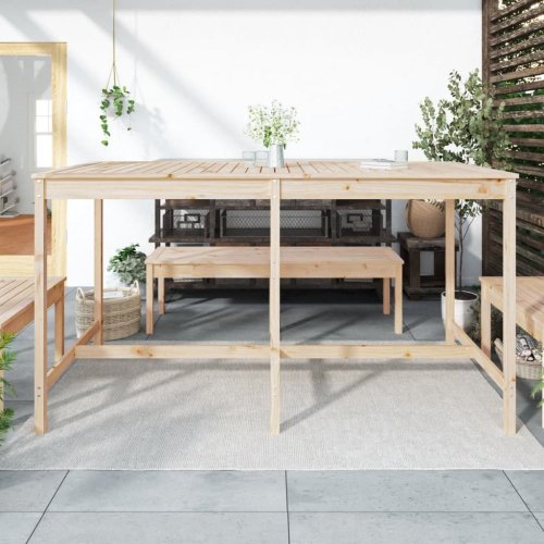 Zahradní stůl 203,5 x 90 x 110 cm masivní borové dřevo