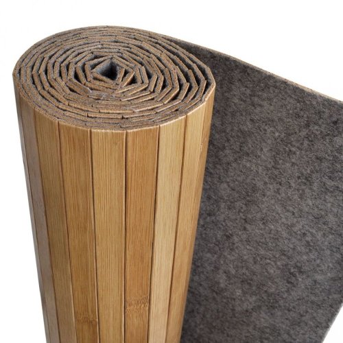 Paraván 250x165 cm bambus Dekorhome - BAREVNÁ VARIANTA: Bílá