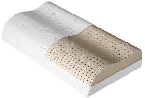 Latexový profilovaný vankúš