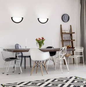 Stropné svietidlo stropné 1/2 1xE27 30cm WENGE STANDARD