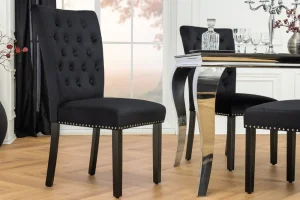Chesterfield jídelní židle 2 ks FRIXON Dekorhome