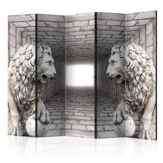 Paraván - Stone Lions II [Room Dividers]
