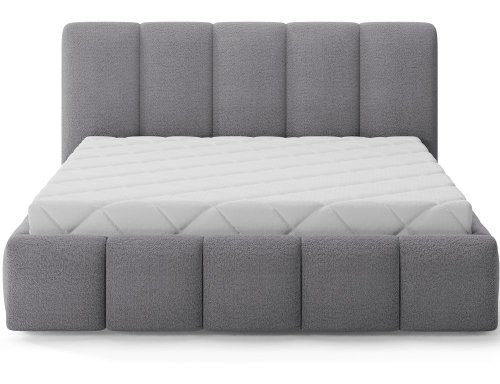 Posteľ Edvige + Drevený rám + plynový piest + kontajner 180x200