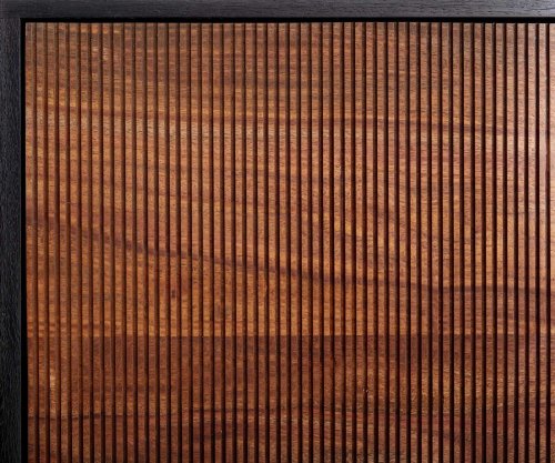 Konferenční stolek Vaag 120 cm sheesham přírodní mango černá 4 zásuvky