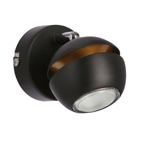Nástěnná lampa Boni 1x3W gu10 LED černá