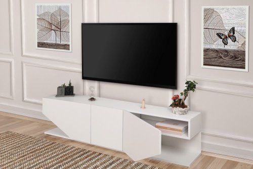 TV stolek Inci - White