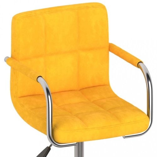 Otočná židle kov / samet Dekorhome - BAREVNÁ VARIANTA: Světle zelená