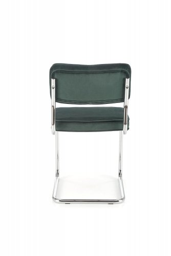 Konzolová jedálenská stolička K510 - BAREVNÁ VARIANTA: Tmavo zelená