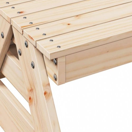 Piknikový stůl pro děti 88 x 97 x 52 cm masivní borové dřevo