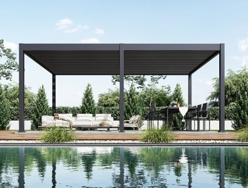 Bioklimatická pergola 6x4 m INTRO DUO
