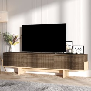 TV stolek Hege - Walnut, Sapphire Oak