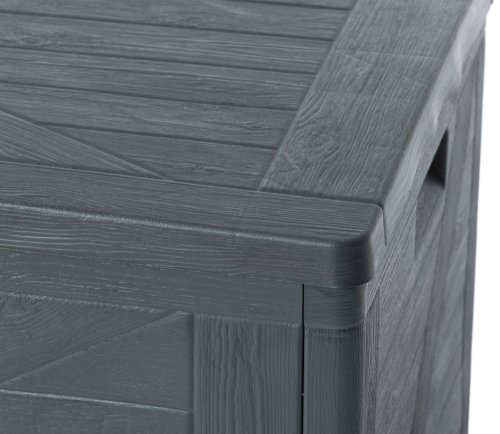Zahradní úložný box WOOD 420 l