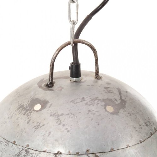 Závěsná lampa stříbrný kov Dekorhome