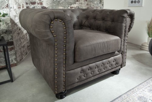 Chesterfield kreslo MIDAS Dekorhome