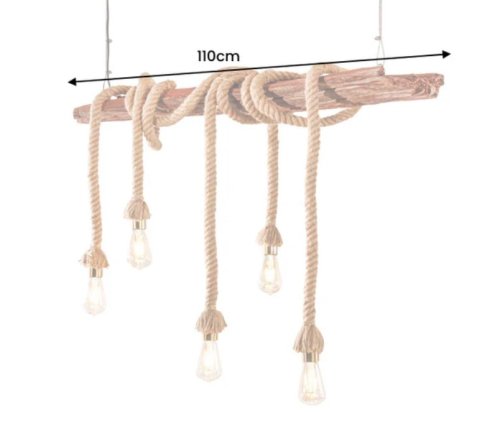 Závesná lampa PRAIA Dekorhome - POSLEDNÝ KUS