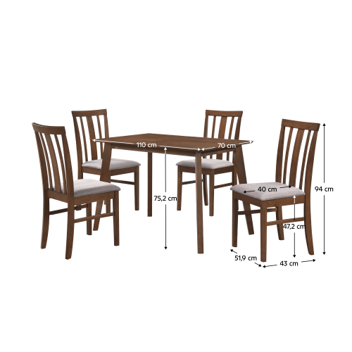 Jedálenský set 4+1 ROIS