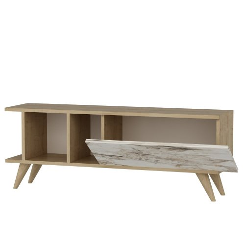 TV stolek Liberty - Sapphire Oak, Marble