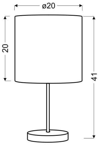 Stolní lampa TIMBER