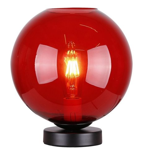 Stolní lampa GLOBE - BAREVNÁ VARIANTA: Červená