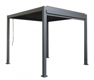 Bioklimatická pergola BIOCLIMATIC 33 PREMIUM 2,88 x 2,88 x 2,5 m