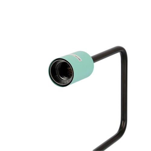 Stojacia lampa Vipera v čierno-zelenej farbe