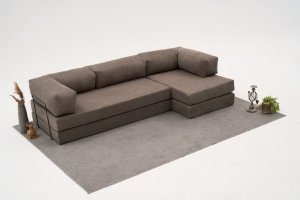 Rohová sedacia súprava / Rohová pohovka Comfort - Grey
