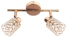 Nástenná lampa 2xG9 mosadz YORK