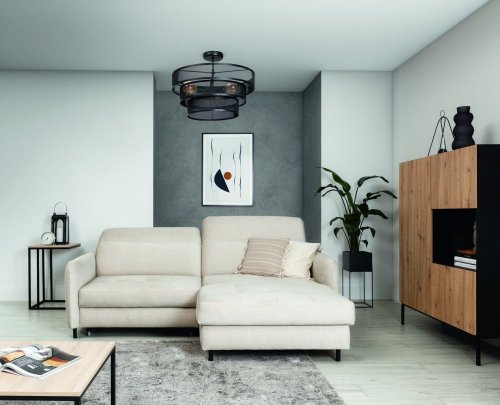 Orabela 55x55x32cm stropný 3B čierny