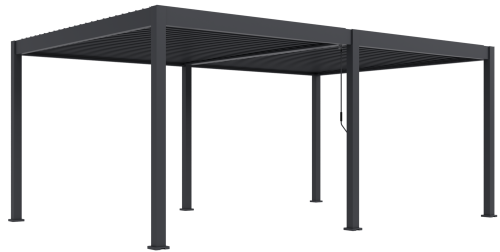 Bioklimatická pergola 6x4 m INTRO DUO