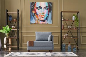 Kreslo / Jednomiestna pohovka Fly Right - Light Blue