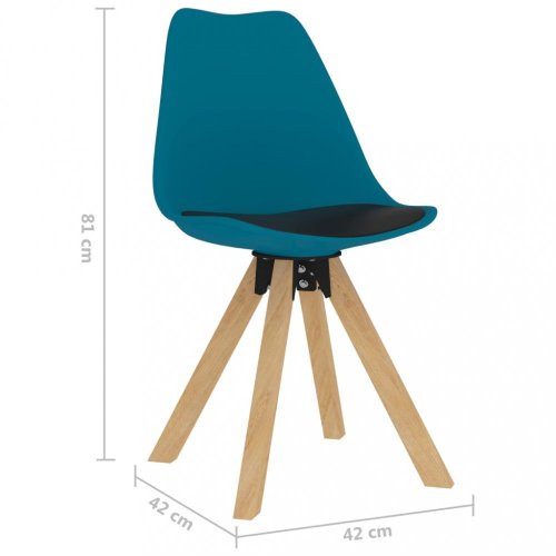 Jídelní set 2+1 buk / umělá kůže / plast Dekorhome