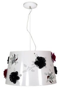 Závesná stropná lampa 1x60W E27 Rosa