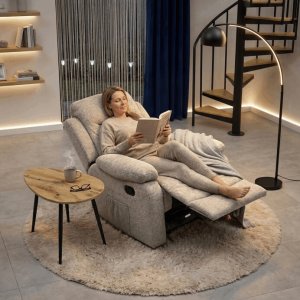 Polohovacie TV kreslo TV-4086 látka