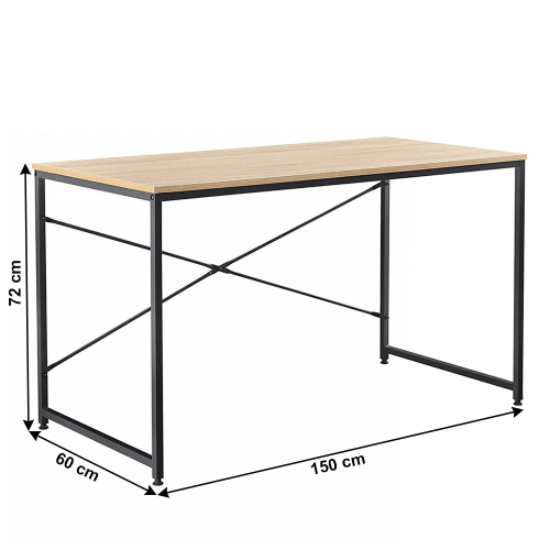 Písací stôl MELLORA - ŠÍRKA: 150 cm
