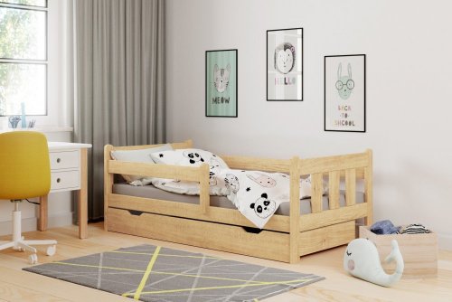 Dětská postel se zásuvkou MARINELLA 160x80 cm - BAREVNÁ VARIANTA: Bílá