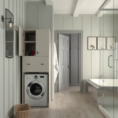 Hlboká skrinka nad práčku NATALI TYP 9