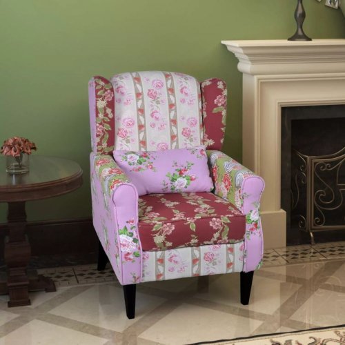 Kreslo patchwork Dekorhome